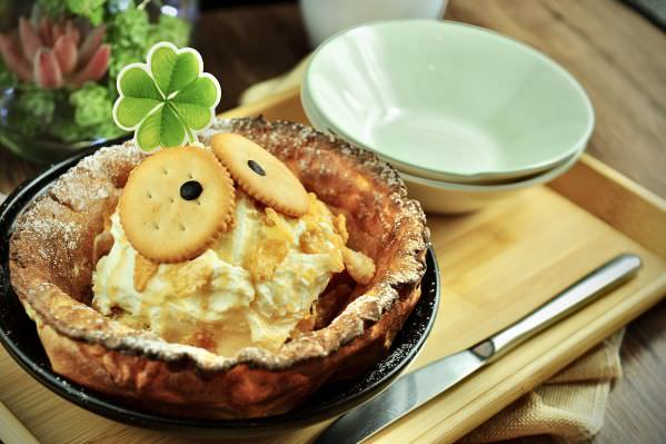 森林小徑健行店享受美食